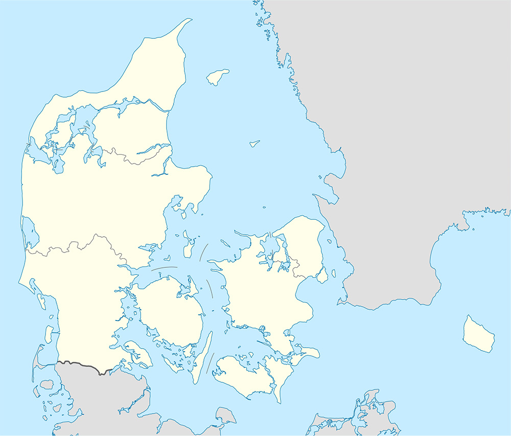 Mappa vuota Danimarca