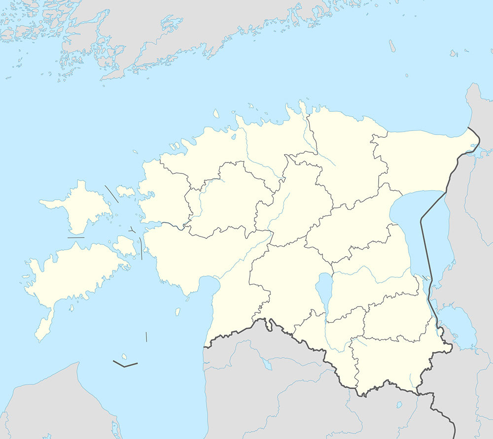Mappa vuota Estonia
