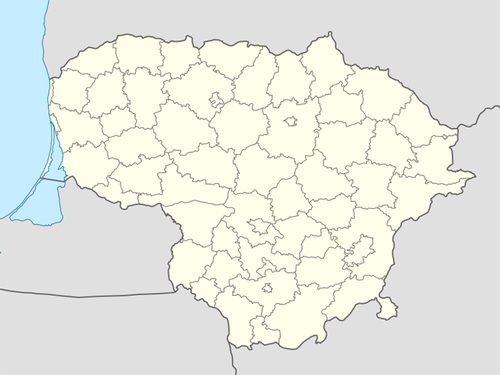 Mappa vierge Lituania
