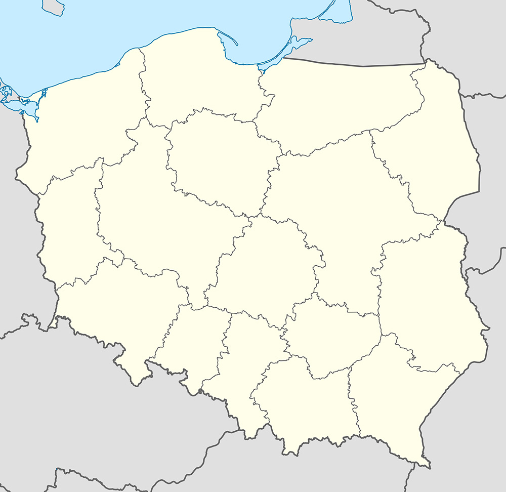 Mappa vuota Polonia