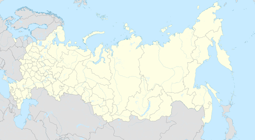 Mappa vuota Russia